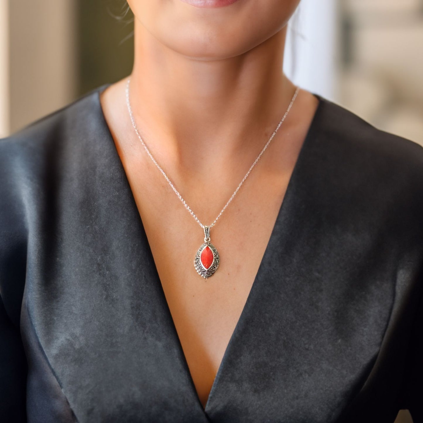 Carnelian Vintage Necklace