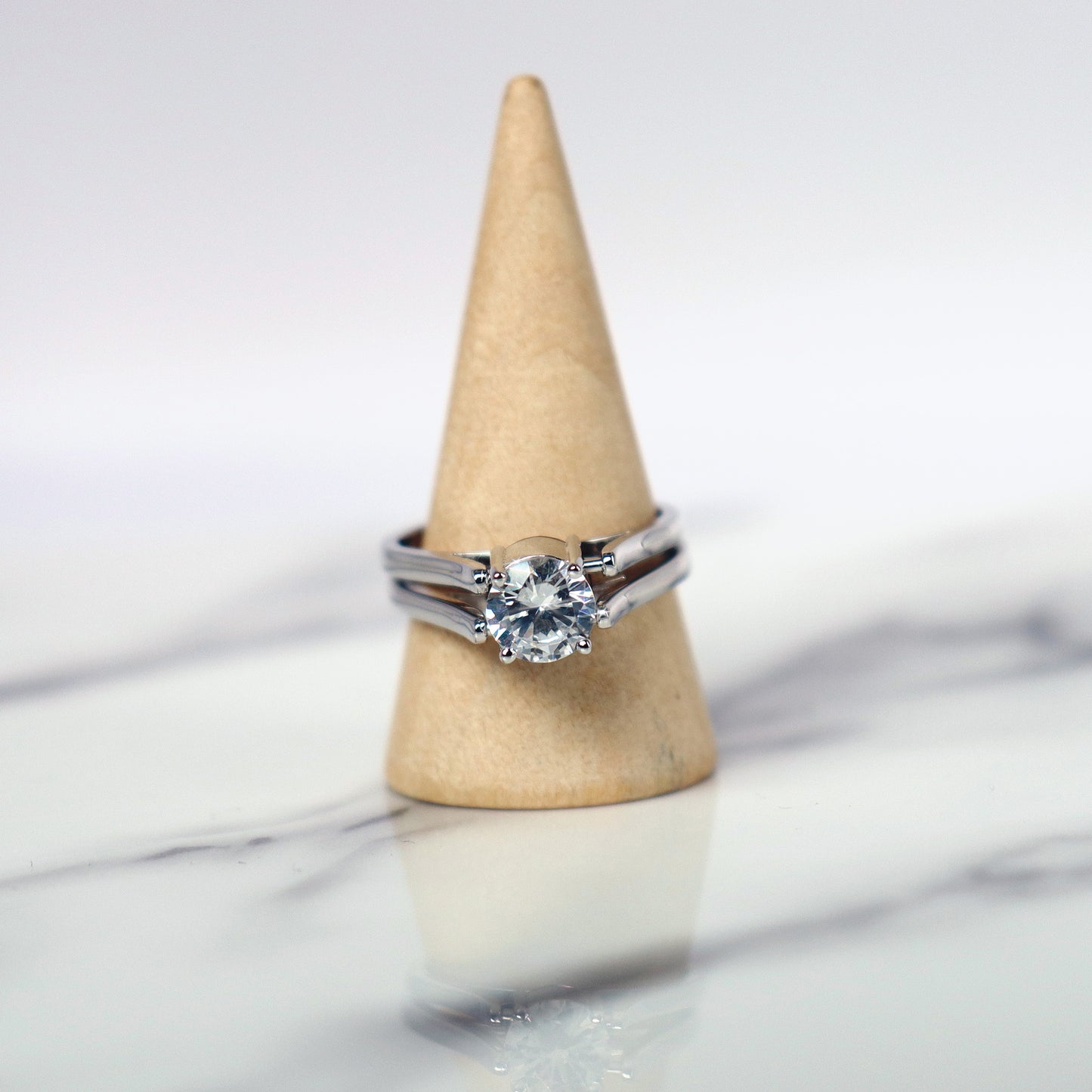 Zultanite and Zircon Flip Ring - Stone size: Medium