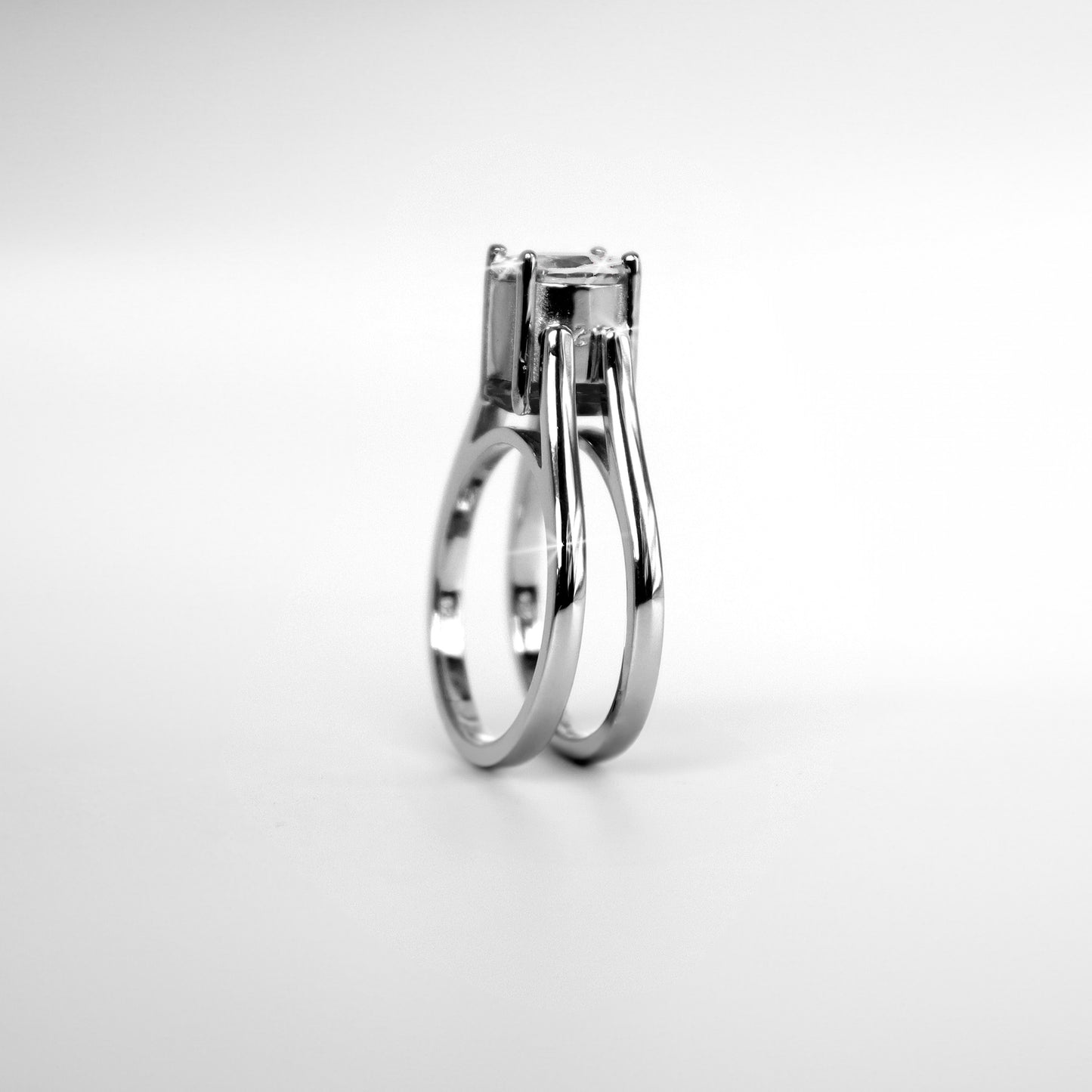 Zultanite and Zircon Flip Ring - Stone size: Big