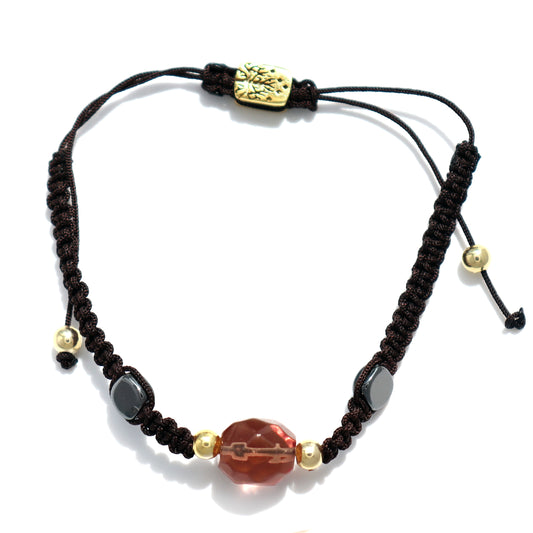 Zultanite - Bohemian Hematite Bracelet
