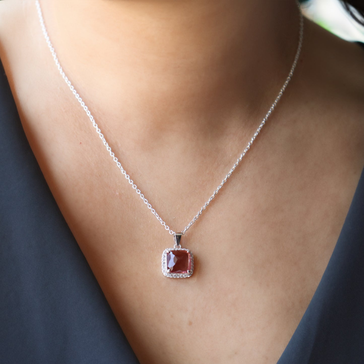 Square Cut Shimmer Zultanite Set