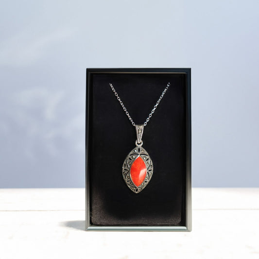 Carnelian Vintage Necklace